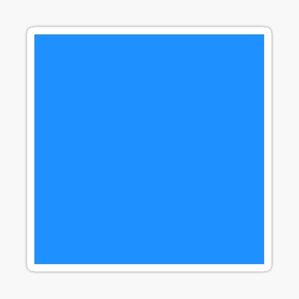 Item preview, PLAIN SOLID DODGER BLUE-100 BLUE SHADES ON OZCUSHIONS ON ALL PRODUCTS  designed and sold by ozcushions.