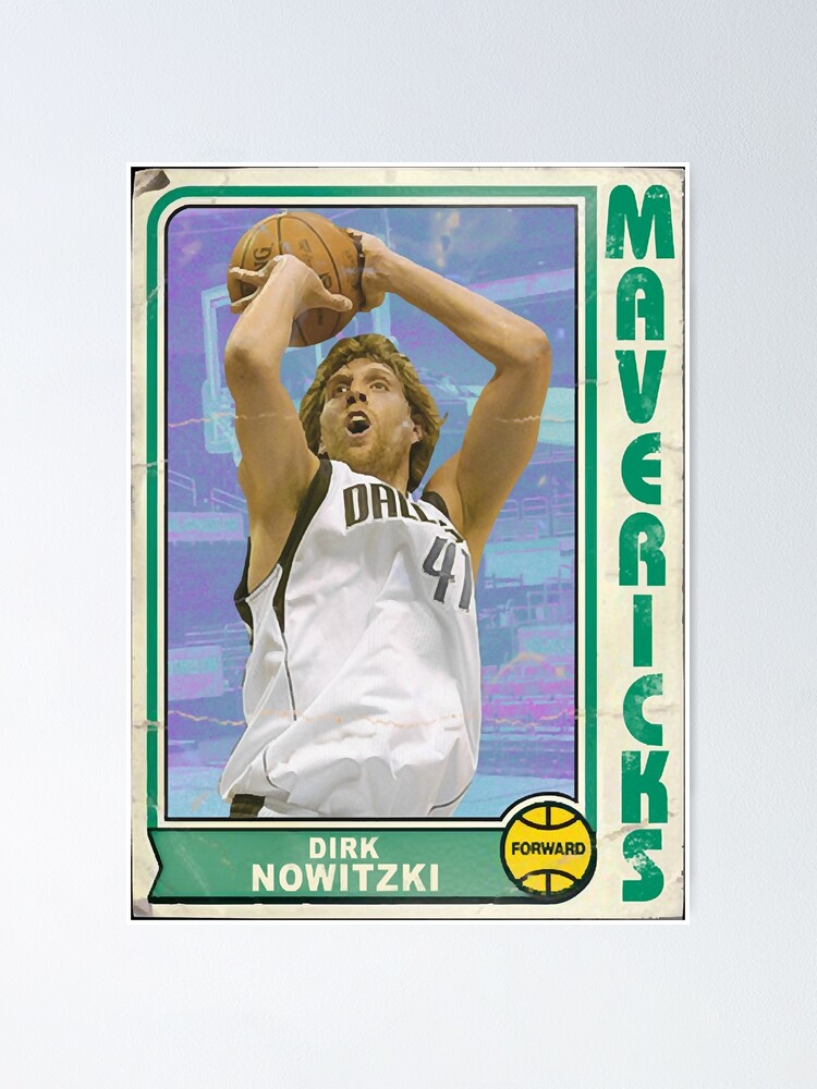 Retro Dirk Nowitzki Trading Card 