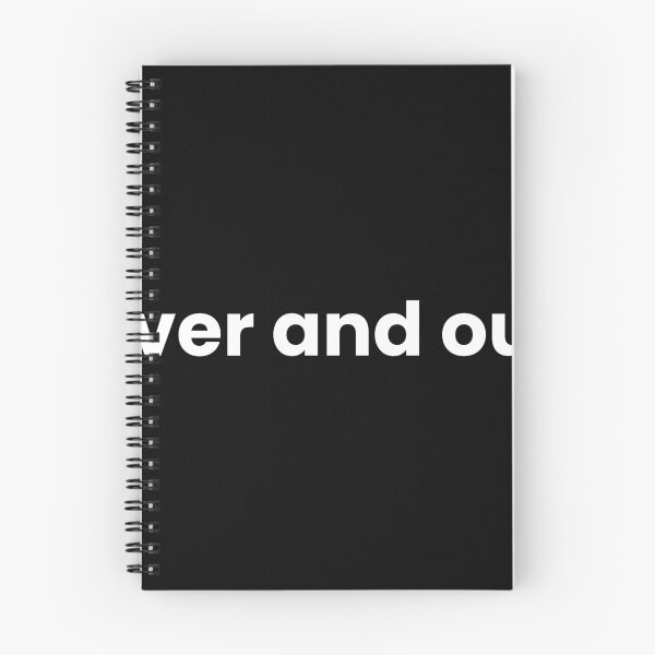 Item preview, Over and out | Stickers  designed and sold by umorshofi.
