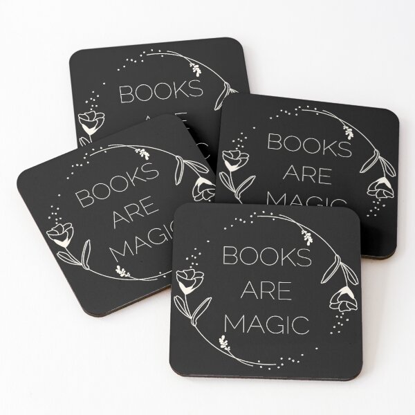Item preview, Books are magic floral designed and sold by karmaincommand.