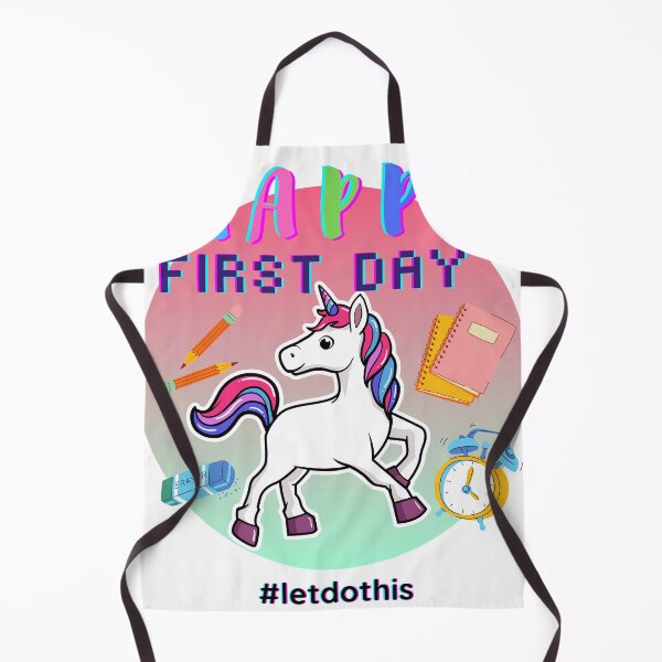 Item preview, Unicorn Happy First Day Let's Do This designed and sold by wanasak.