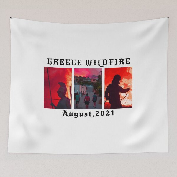Item preview, Greece Forest Fire 08 designed and sold by PodiShawna.