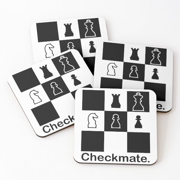 Item preview, ▶ ️ CHECKMATE ◀ ️ CHESS FOREVER designed and sold by KHAOTICSHOP.