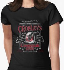 Crowley's Crossroads Inn Women's Fitted T-Shirt