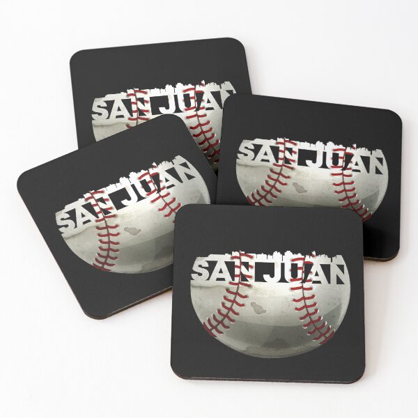 Item preview, Outstanding San Juan Baseball Ball With Real San Juan Skyline From Puerto Rico designed and sold by Urosek.