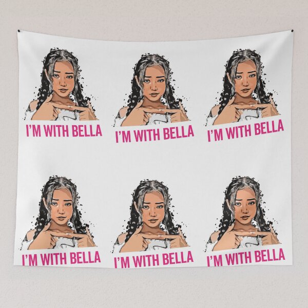Item preview, Bella Poarch - i'm with BELLA - TikTok - M To The B designed and sold by WinifredXavia.