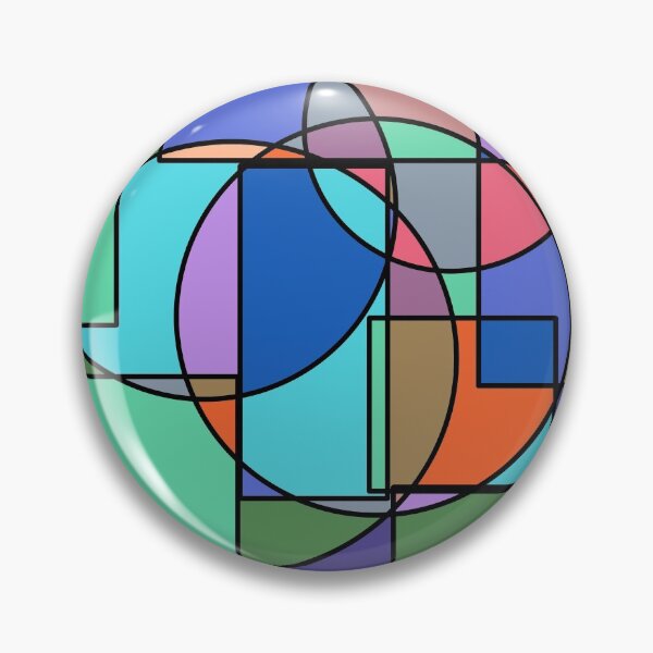 Item preview, Colorful Shape Situation designed and sold by RandomGoodies.