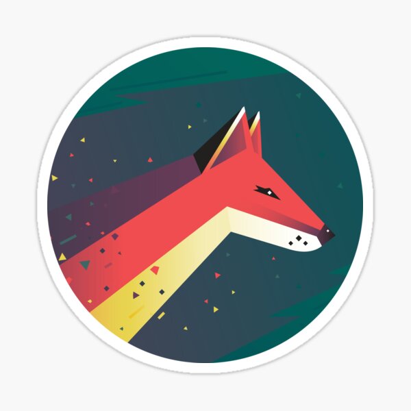 Fox Sticker