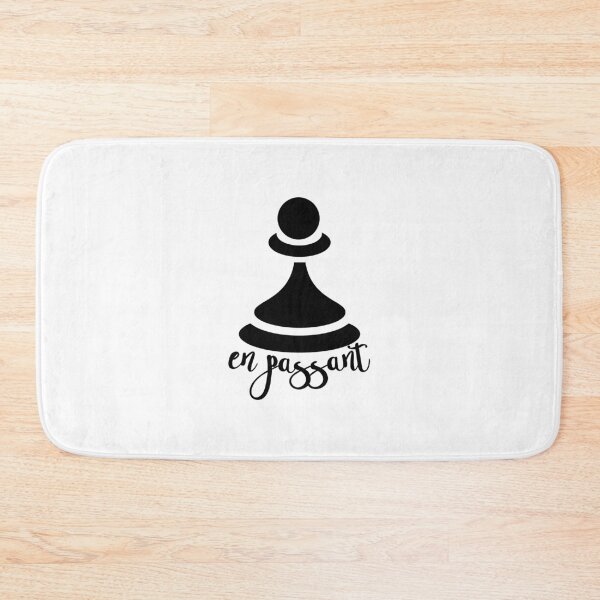 Item preview, EN PASSANT ▶ ️ THINKING IN BLACK AND WHITE designed and sold by KHAOTICSHOP.