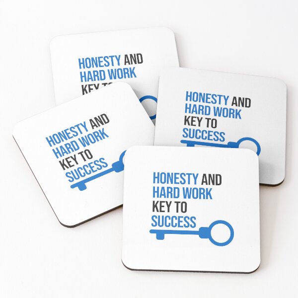 Item preview, Honesty and Hard work key to success designed and sold by GoodOnDemand.