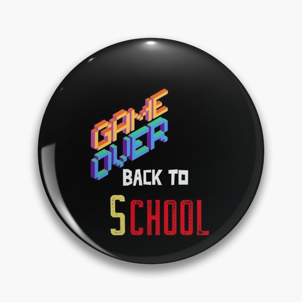Item preview, Game over back to school - game over,back to school quotes, back to school design, back to school supplies designed and sold by mr&mrsmalik malik.