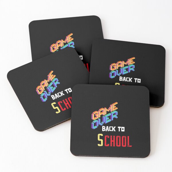 Item preview, Game over back to school - game over,back to school quotes, back to school design, back to school supplies designed and sold by mr&mrsmalik malik.