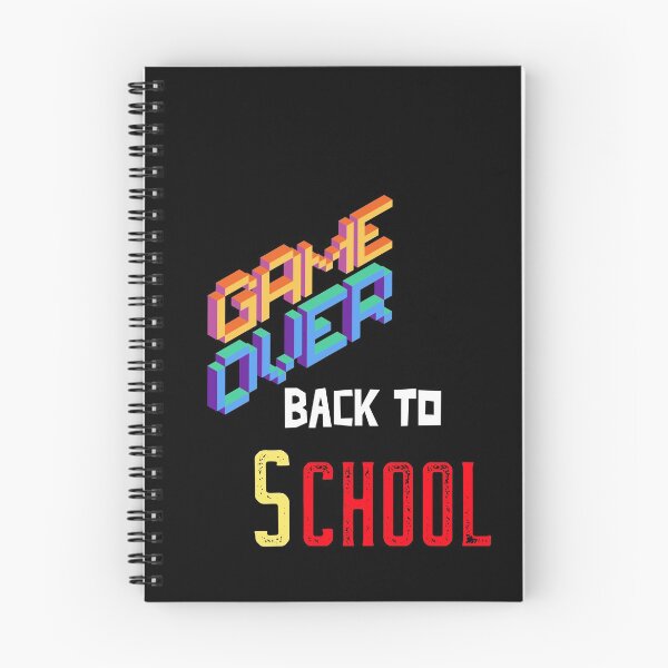 Item preview, Game over back to school - game over,back to school quotes, back to school design, back to school supplies designed and sold by mr&mrsmalik malik.