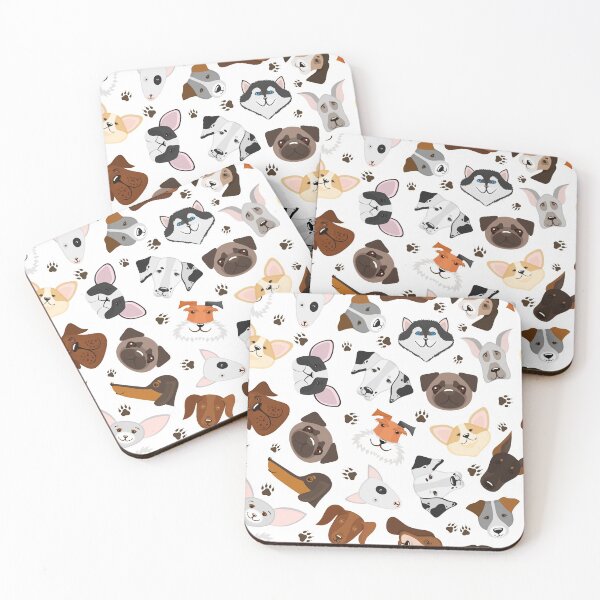 Item preview, Dogs of different breeds designed and sold by CervantesArte20.