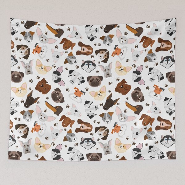 Item preview, Dogs of different breeds designed and sold by CervantesArte20.