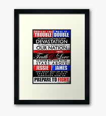 Pokemon - Team Rocket Motto Framed Print