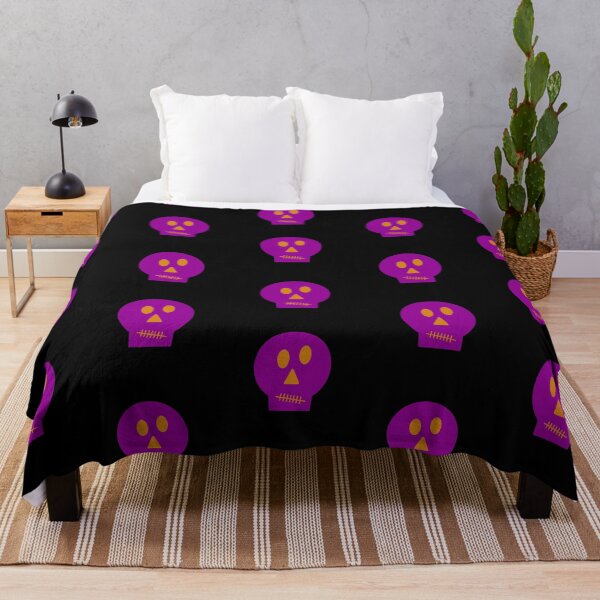 Item preview, Cute but creepy Purple skull designed and sold by PF-creations.