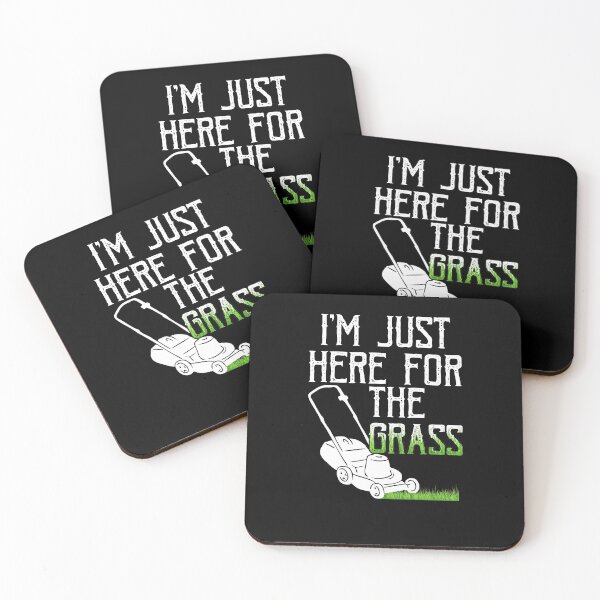 Item preview, I'm Just Here For The Grass Passionate Gardener Swathers designed and sold by Nessshirts.