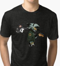 Camiseta de tejido mixto Guitarra FLCL