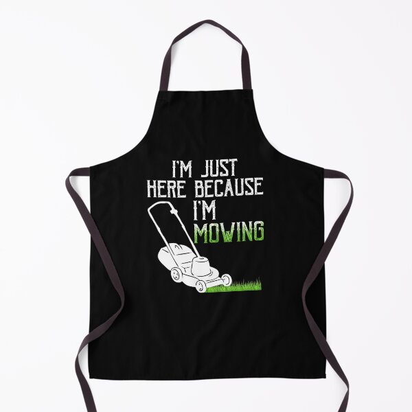 Item preview, I'm Just Here Because I'm Mowing Passionate Gardener Mower designed and sold by Nessshirts.