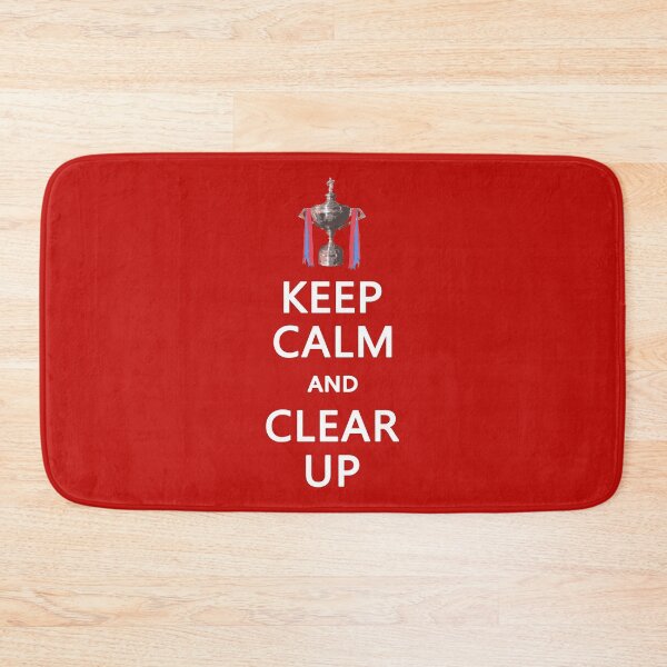 Item preview, Keep Calm and Clear Up (Billiards, Snooker) designed and sold by Snooker4life.