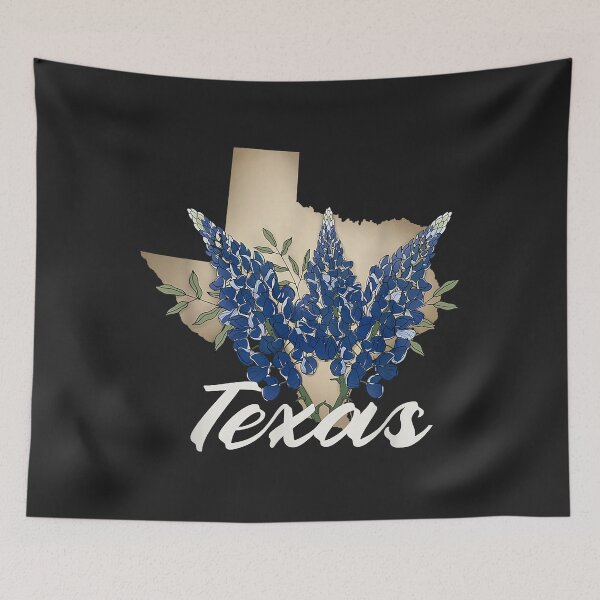 Item preview, Texas Bluebonnet Pride with Spring Wildflowers designed and sold by anitaruthp.