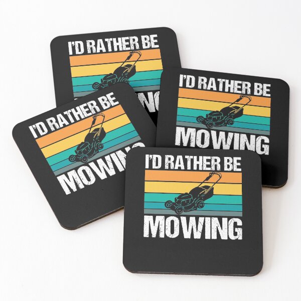 Item preview, I'Dd Rather Be Mowing Mowologist Mowing Tractor Swathers designed and sold by Nessshirts.