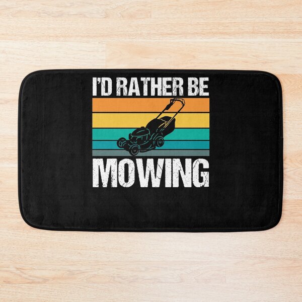 Item preview, I'Dd Rather Be Mowing Mowologist Mowing Tractor Swathers designed and sold by Nessshirts.