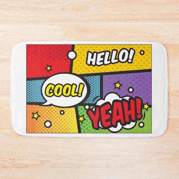 Item preview, Comic, pop art style page wtih funny speech bubbles designed and sold by GennyBunny.