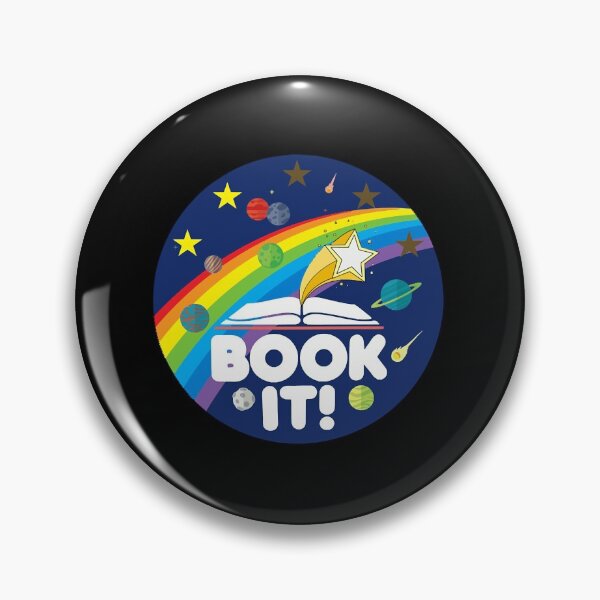 Item preview, Book It  80s Retro Reading Library Challenge Award  designed and sold by TaiSump.