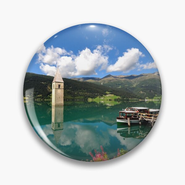 Item preview, Reit im Winkl Germany lake nature tower panorama travel mountain lake designed and sold by schiggyyyyy.