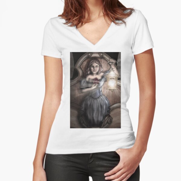 Fitted V-Neck T-Shirt