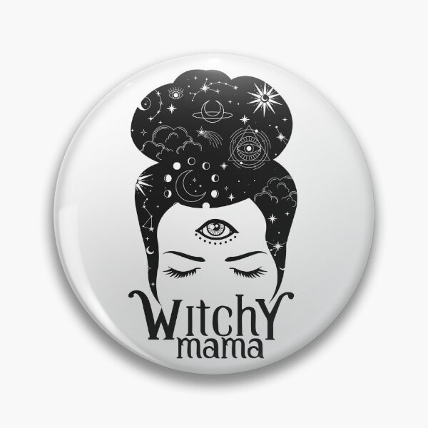 Item preview, Witchy mama she knows everything black designed and sold by 397HOUSE Your happy time.