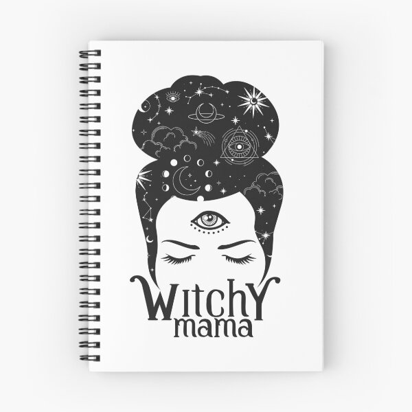 Item preview, Witchy mama she knows everything black designed and sold by 397HOUSE Your happy time.