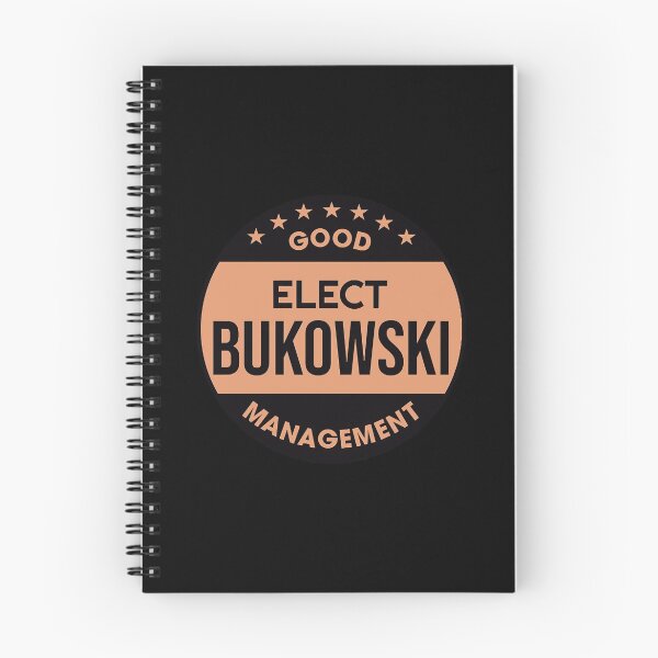 Item preview, Elect Bukowski  Good Management Retro Design  designed and sold by TaiSump.