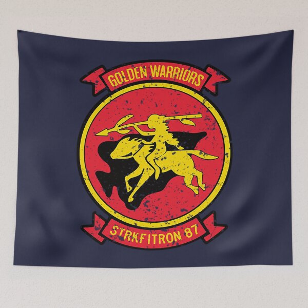 Item preview, Strike Fighter Squadron 87 - VFA-87 - Golden Warriors designed and sold by razgrafik.