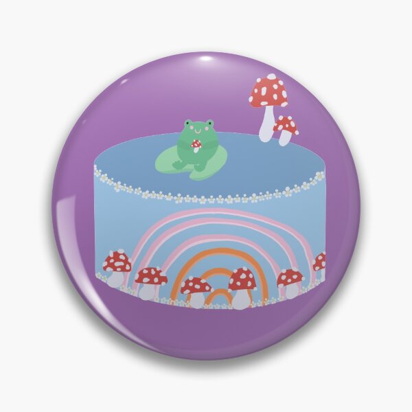 Item preview, Secondo frog on the cake designed and sold by lolliesonsunday.