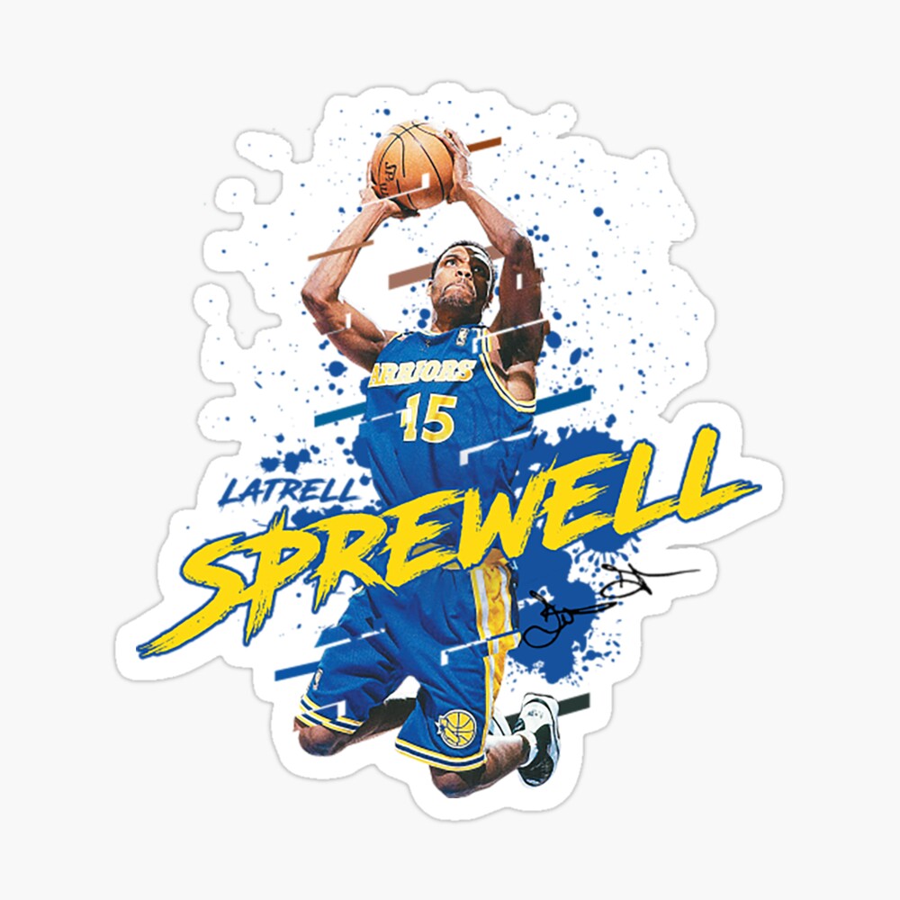 Latrell Sprewell Golden State Warriors Poster for Sale by razgrafik