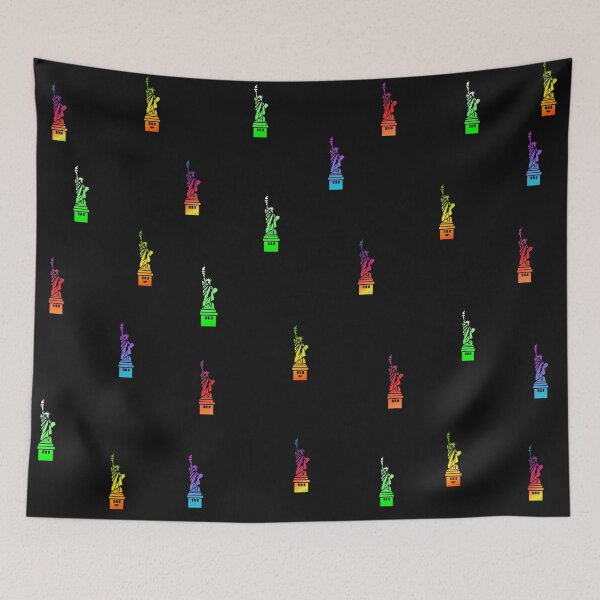 Item preview, STATUE OF LIBERTY IN GRADIENT SHADES - Addicted to NEW YORK designed and sold by samArtline.