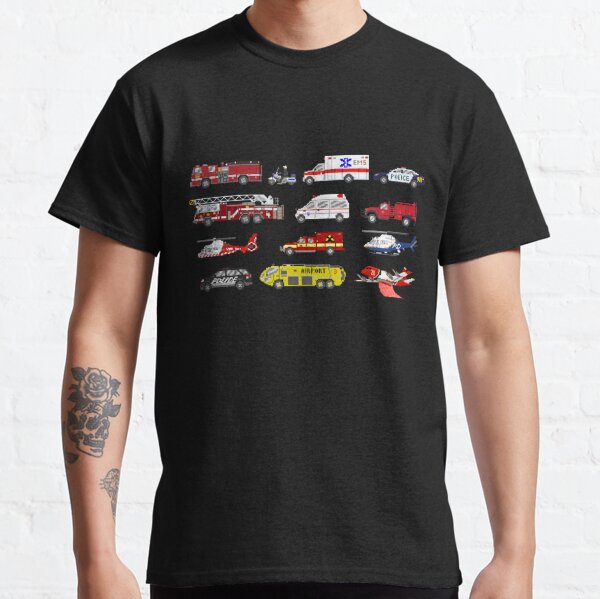 Emergency Vehicles - The Kids' Picture Show Classic T-Shirt