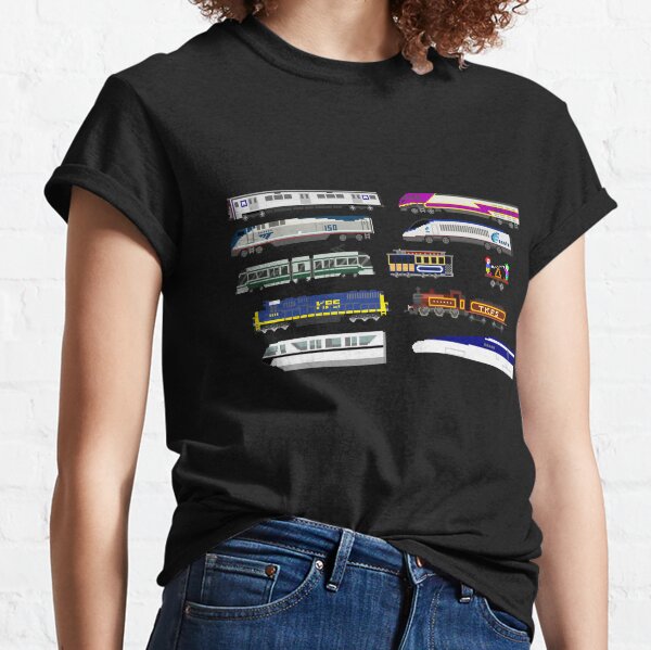 Railway Vehicles - The Kids' Picture Show Classic T-Shirt