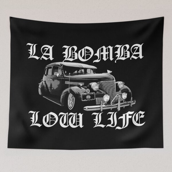 Item preview, La Bomba LowLife Cool Helmet sticker designed and sold by OldschoolTs.