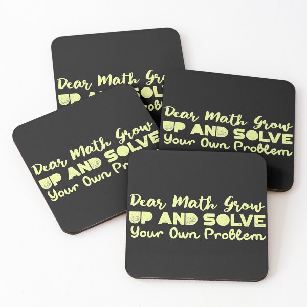 Item preview, Dear Math Grow Up And Solve Your Own Problem designed and sold by laila7534.