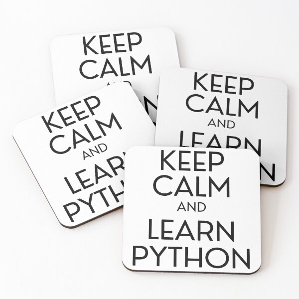 Item preview, Keep calm and learn Python designed and sold by not4fantasy.