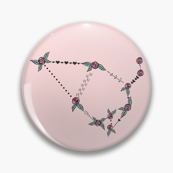 Item preview, Cepheus Constellation Roses and Hearts Doodle designed and sold by EndlessDoodles.