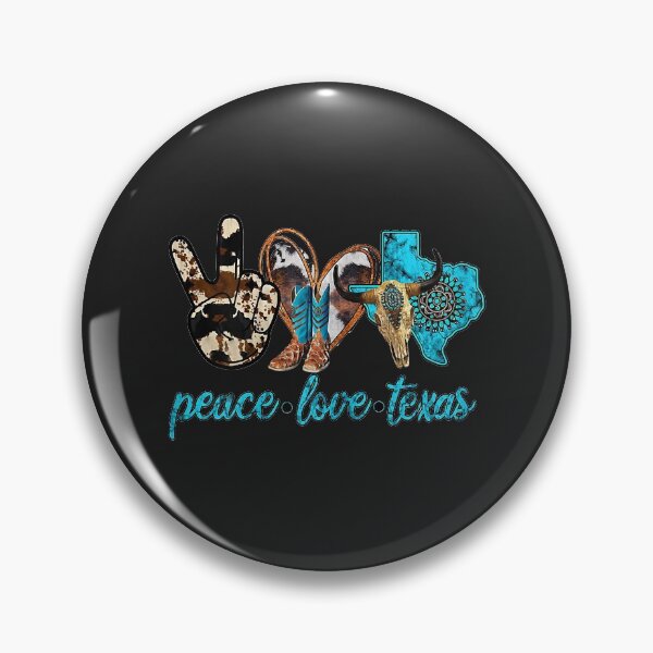 Item preview, Turquoise Cowboy Boots Bull Skull Peace Love Texas Cowgirl designed and sold by anitaruthp.