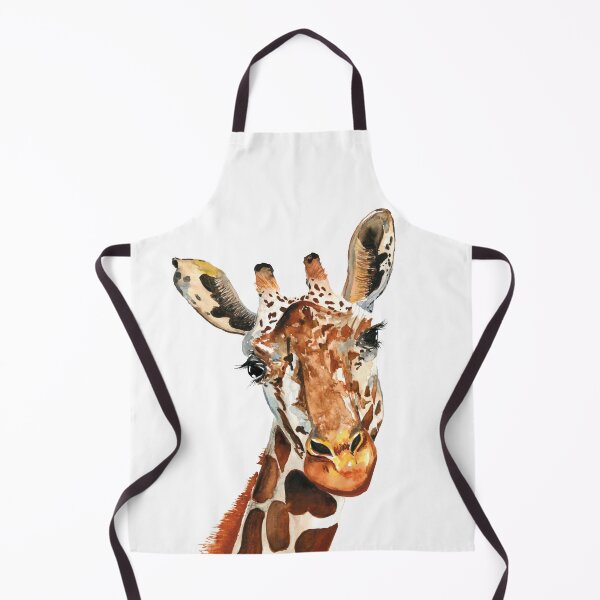 Item preview, Giraffe watercolor, Safari animal, spirit of Africa designed and sold by MyLittlTeahouse.
