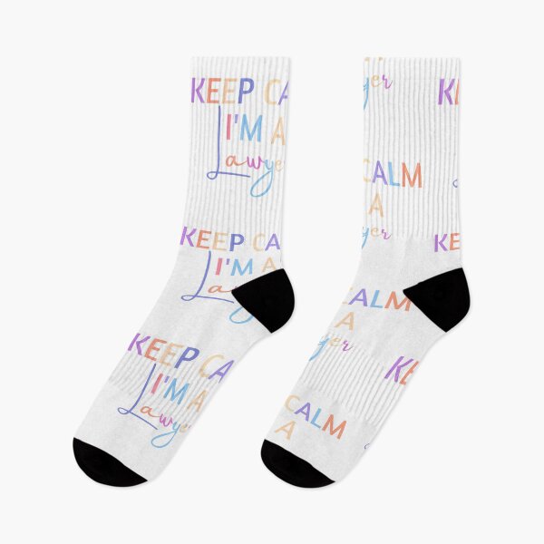 Item preview, Keep calm i'm a lawyer - funny lawyer gift (color) designed and sold by PickaSticka.
