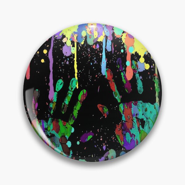 Item preview, Crazy Multicolored Running Splashes Hands 1 designed and sold by EDDArt.