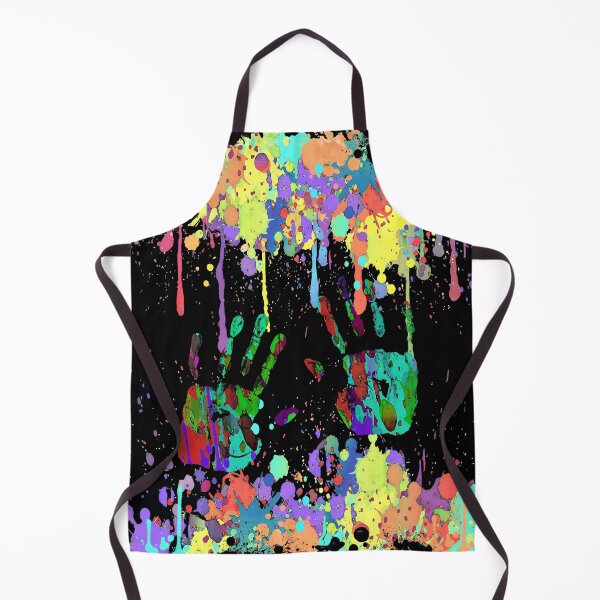 Item preview, Crazy Multicolored Running Splashes Hands 1 designed and sold by EDDArt.